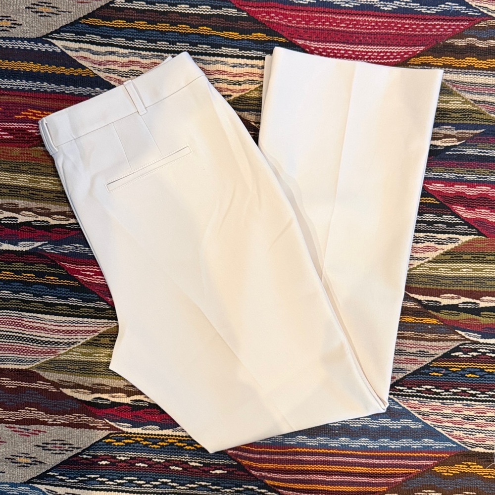 White House Black Market Tan Boot Cut Pants